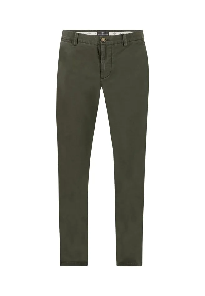 Pants Men FYNCHHATTON CasualFit Chino Pants Made Of Cottonstretch Ecrusummer Breezedark Navydusty Forestbeige