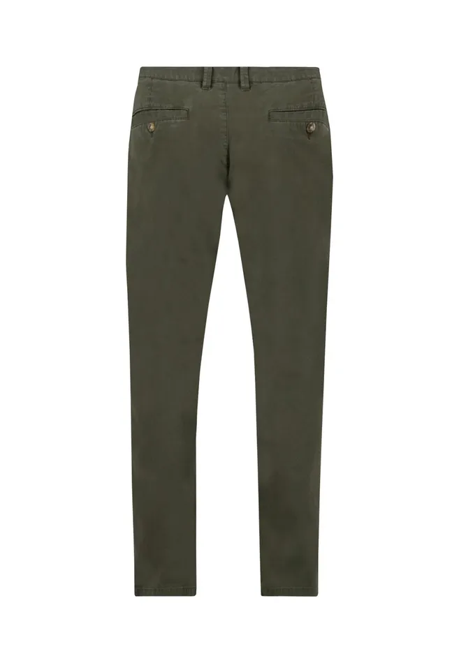 Pants Men FYNCHHATTON CasualFit Chino Pants Made Of Cottonstretch Ecrusummer Breezedark Navydusty Forestbeige