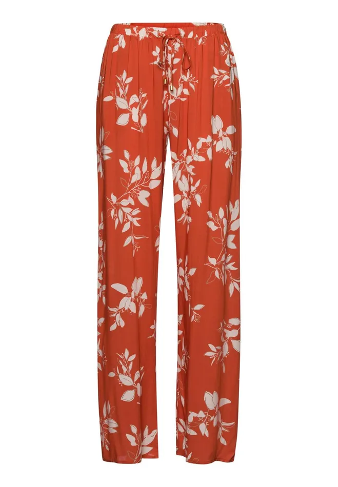 Pants Tangerine Flowers Women HANRO Pajama Bottoms