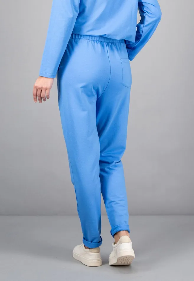 Pants Women FYNCHHATTON Sportive Sweatpants Made Of Cotton Modal Mix Milkcoralsky Bluetaupe Pants Women FYNCHHATTON Sportive Sweatpants Made Of Cotton Modal Mix Milkcoralsky Bluetaupe