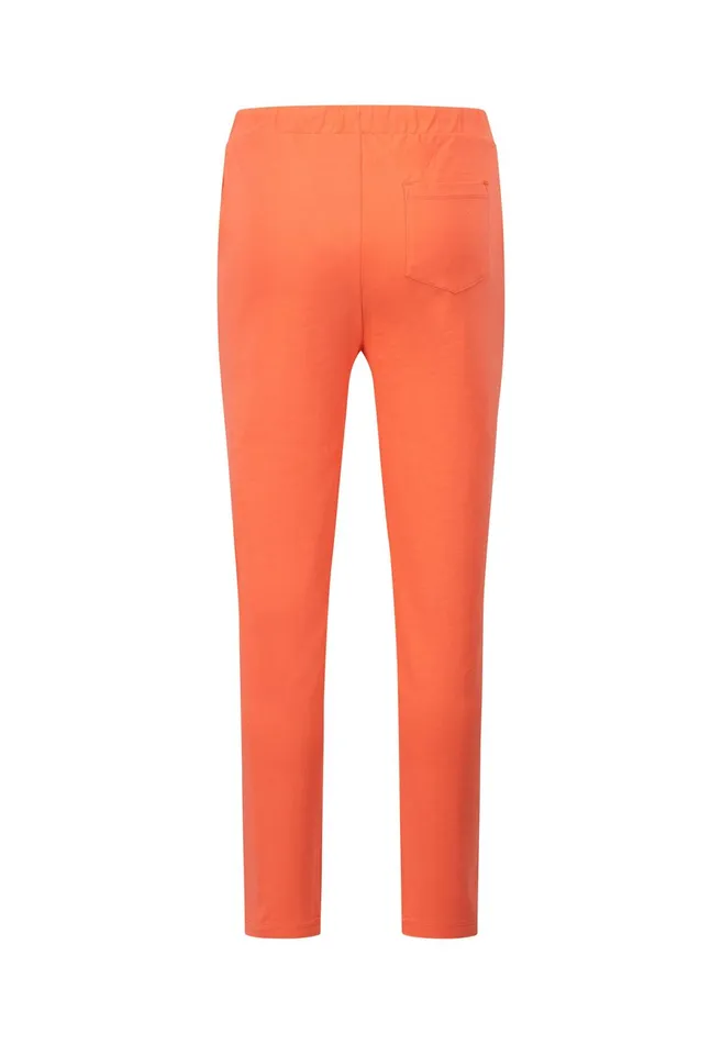 Pants Women FYNCHHATTON Sportive Sweatpants Made Of Cotton Modal Mix Milkcoralsky Bluetaupe Pants Women FYNCHHATTON Sportive Sweatpants Made Of Cotton Modal Mix Milkcoralsky Bluetaupe