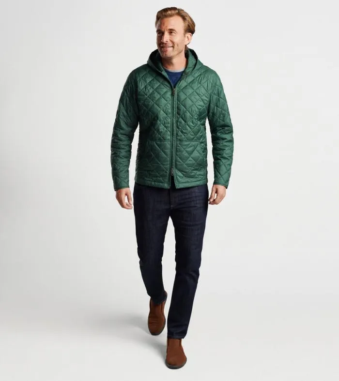 Peter Millar Jackets 038 Coats Men Essex FullZip Hoodie