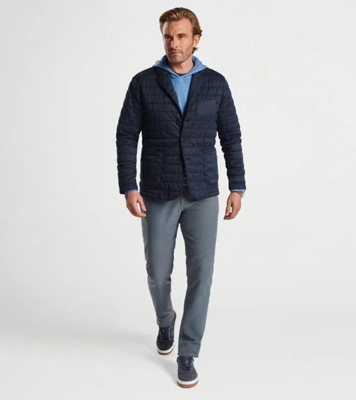 Peter Millar Jackets 038 Coats Men Greenwich GarmentDyed Quilted Blazer