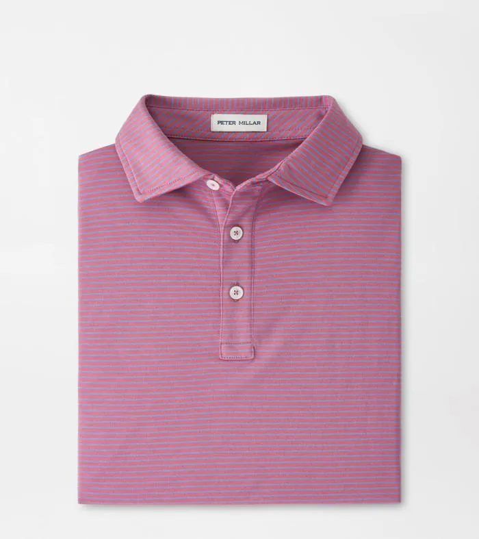Peter Millar Polos Men Pilot Mill Halifax Stripe ShortSleeve Polo