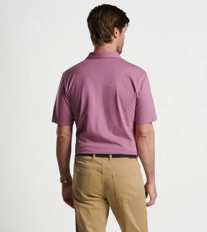 Peter Millar Polos Men Pilot Mill Halifax Stripe ShortSleeve Polo
