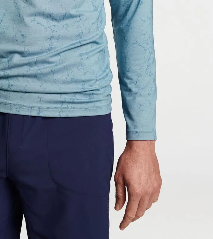 Peter Millar Pullovers Men Aurora Marble Performance TShirt Hoodie