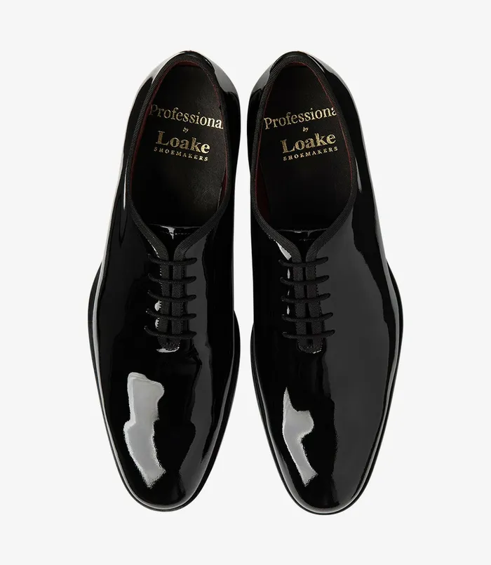 Plain Ties Men Loake Regal Black Plain Ties Men Loake Regal Black