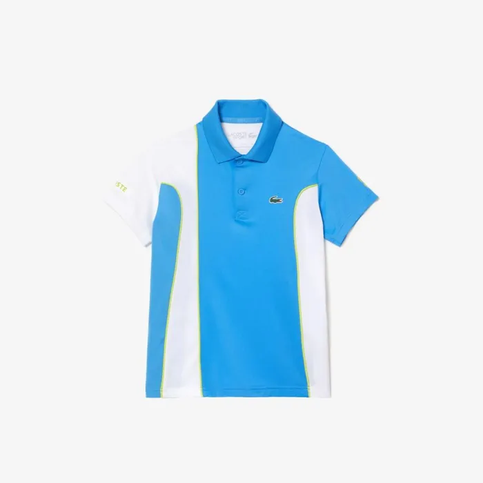 Polos Kids Lacoste Kids039 Lacoste Tennis X Novak Djokovic Jersey Polo Blue White 26f Polos Kids Lacoste Kids039 Lacoste Tennis X Novak Djokovic Jersey Polo Blue White 26f
