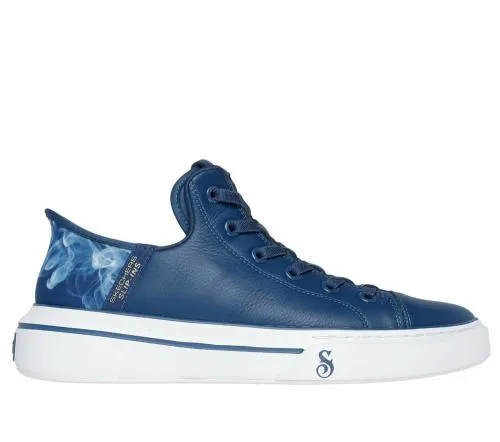 Premium Leather Slipins Snoop One 8211 OG Navy Men SKECHERS SlipOn