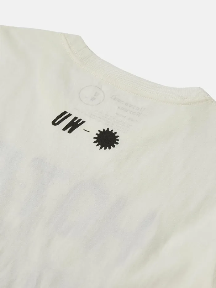 Print Tee In Ecru 039Hotel Deluxe039Single Jersey Men Universal Works Tees