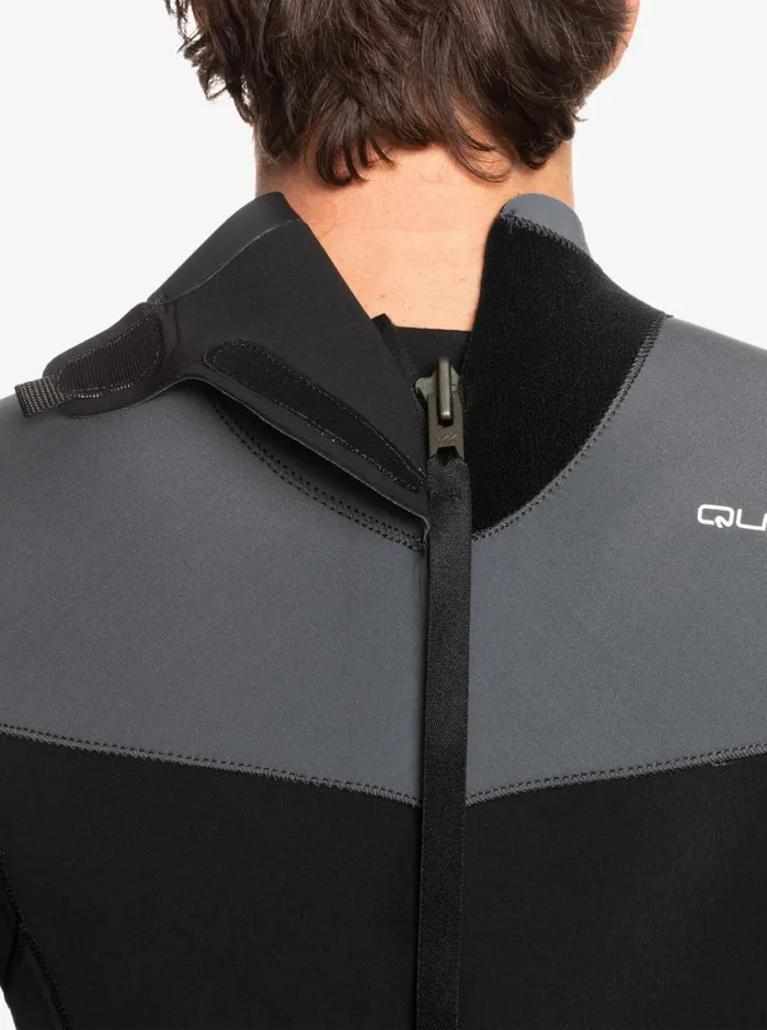 Quiksilver 32 Everyday Sessions BackZip Wetsuit Blackgun Metal Mens Wetsuits