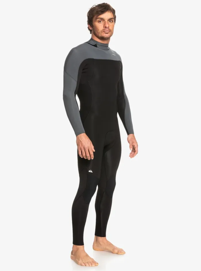 Quiksilver 32 Everyday Sessions BackZip Wetsuit Blackgun Metal Mens Wetsuits