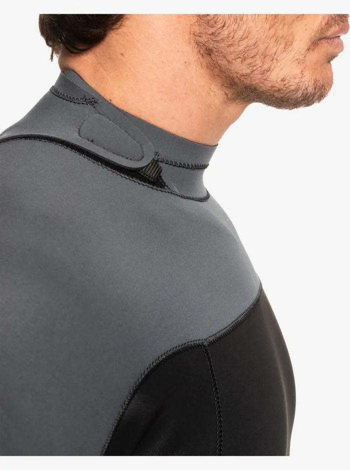 Quiksilver 32 Everyday Sessions BackZip Wetsuit Blackgun Metal Mens Wetsuits