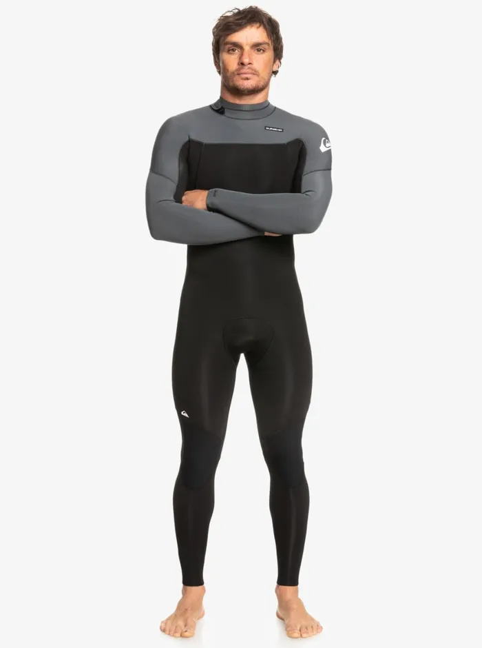 Quiksilver 32 Everyday Sessions BackZip Wetsuit Blackgun Metal Mens Wetsuits