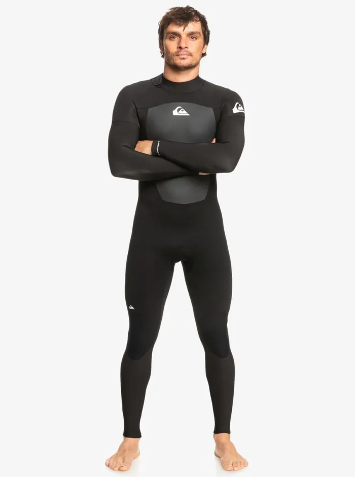 Quiksilver 32mm Prologue Back Zip Wetsuit Black Mens Wetsuits Quiksilver 32mm Prologue Back Zip Wetsuit Black Mens Wetsuits