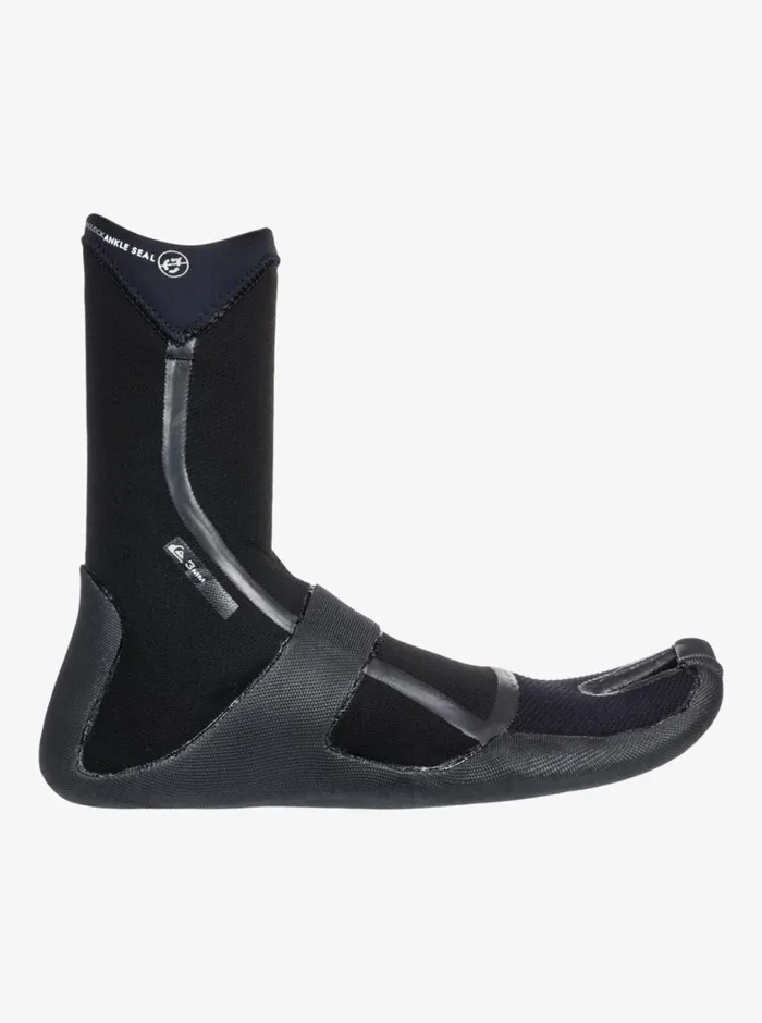 Quiksilver 3mm Marathon Sessions Split Toe Wetsuit Boots Black Mens Wetsuits Quiksilver 3mm Marathon Sessions Split Toe Wetsuit Boots Black Mens Wetsuits