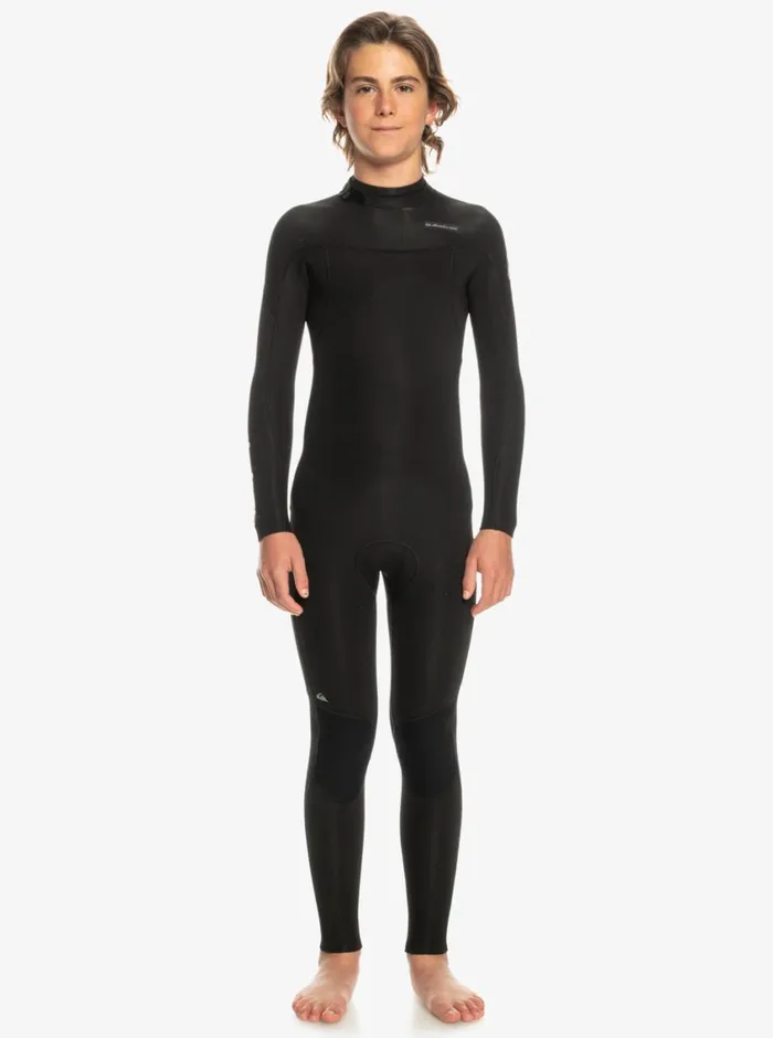 Quiksilver 816 32mm Everyday Sessions Back Zip Wetsuit Black Boys Wetsuits