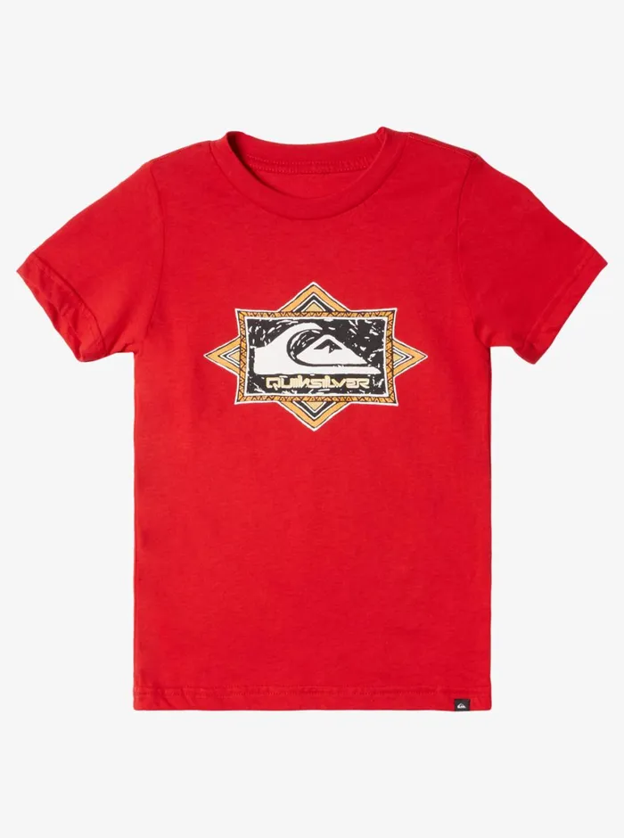 Quiksilver 816 Argosy TShirt Salsa Boys Tees