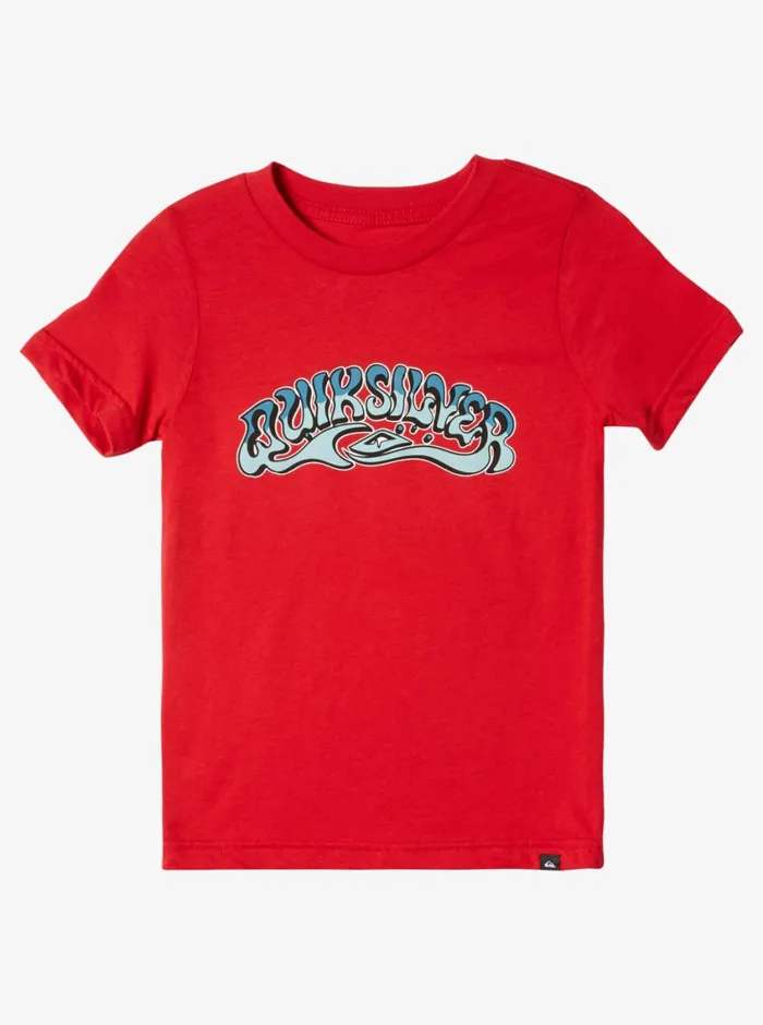 Quiksilver 816 Bubble Arch TShirt Salsa Boys Tees