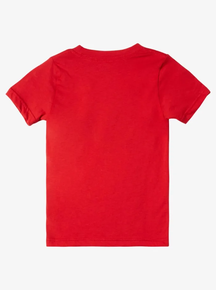 Quiksilver 816 Bubble Arch TShirt Salsa Boys Tees Quiksilver 816 Bubble Arch TShirt Salsa Boys Tees