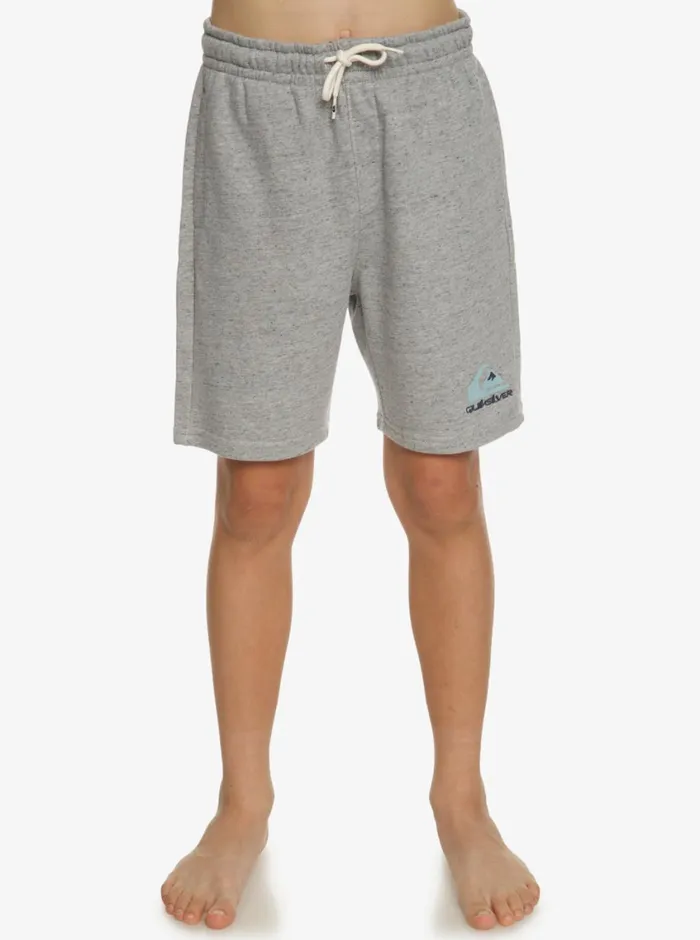 Quiksilver 816 Easy Day Joggers Light Grey Heather Boys Shorts Quiksilver 816 Easy Day Joggers Light Grey Heather Boys Shorts