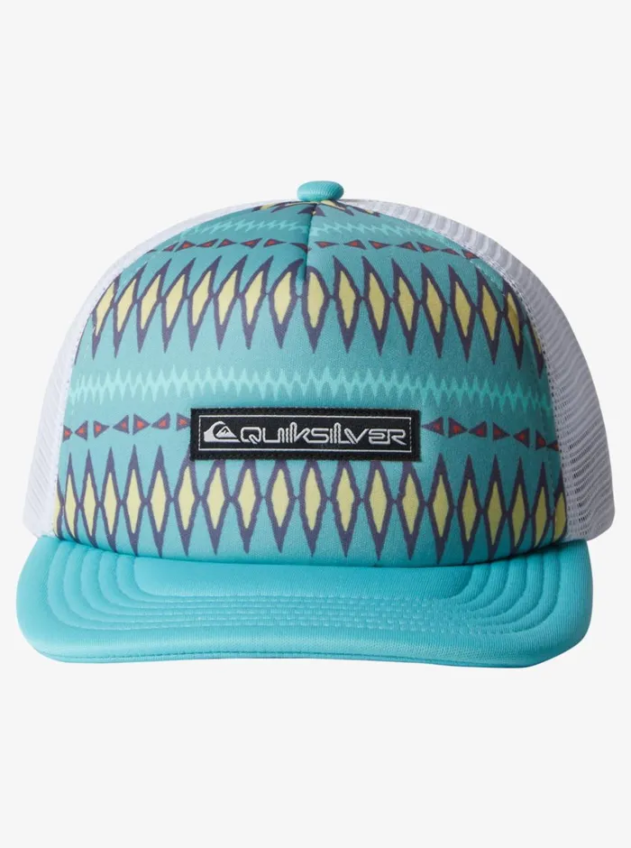 Quiksilver 816 Emu Coop Trucker Hat Marine Blue Boys Hats Quiksilver 816 Emu Coop Trucker Hat Marine Blue Boys Hats