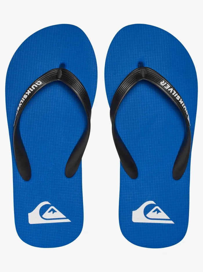 Quiksilver 816 Molokai FlipFlops Blackblueblack Boys Sandals Quiksilver 816 Molokai FlipFlops Blackblueblack Boys Sandals