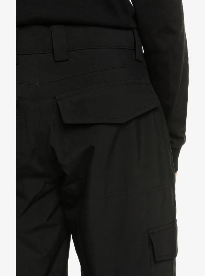 Quiksilver 816 Porter Insulated Black Snow Pants True Black Boys Snow Pants Quiksilver 816 Porter Insulated Black Snow Pants True Black Boys Snow Pants