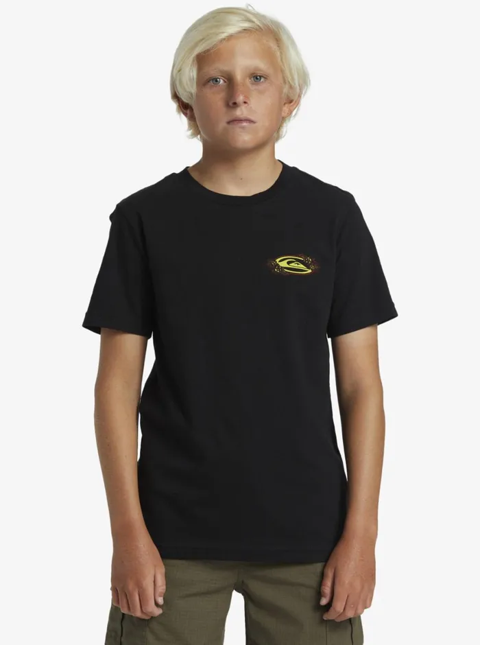 Quiksilver 816 Tc Snap TShirt Black Boys Tees
