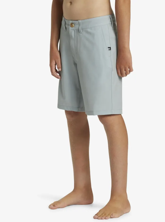 Quiksilver 816 Union Amphibian 17034 Hybrid Shorts Quarry Boys Shorts Quiksilver 816 Union Amphibian 17034 Hybrid Shorts Quarry Boys Shorts