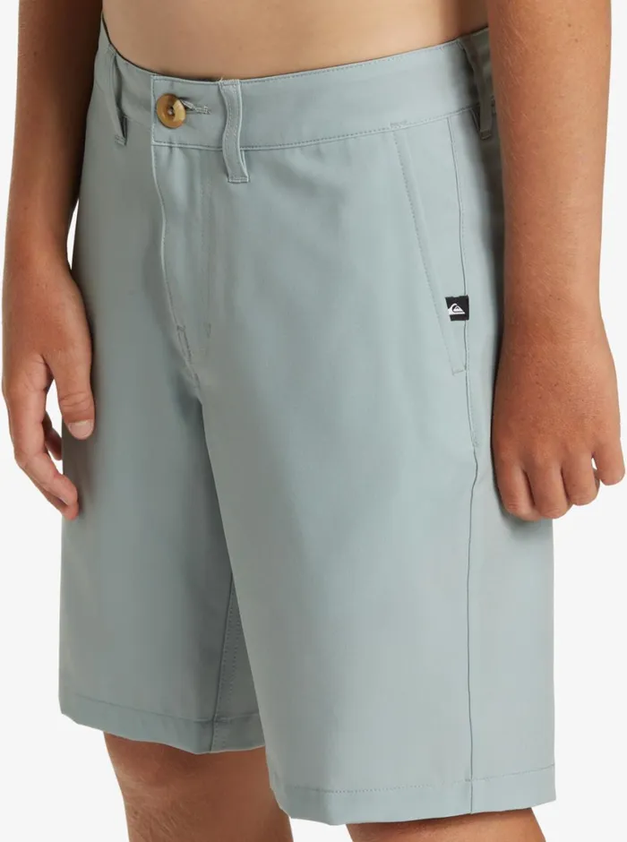 Quiksilver 816 Union Amphibian 17034 Hybrid Shorts Quarry Boys Shorts Quiksilver 816 Union Amphibian 17034 Hybrid Shorts Quarry Boys Shorts