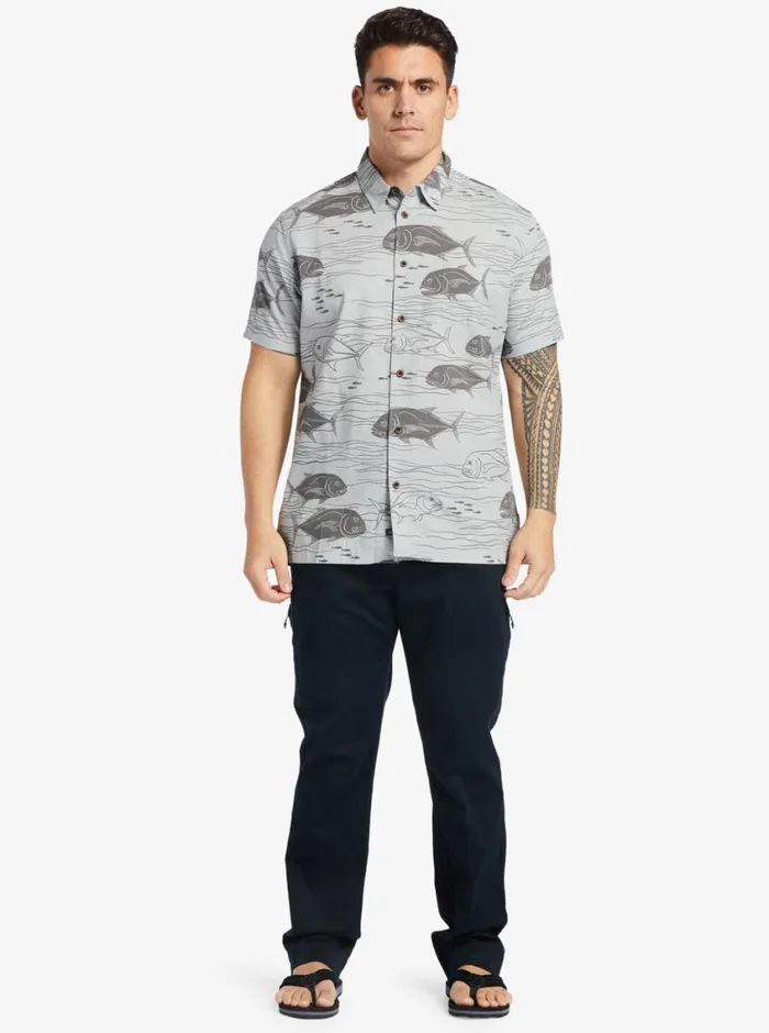 Quiksilver After Surf Elastic Waist Pants Black MensWaterman Pants