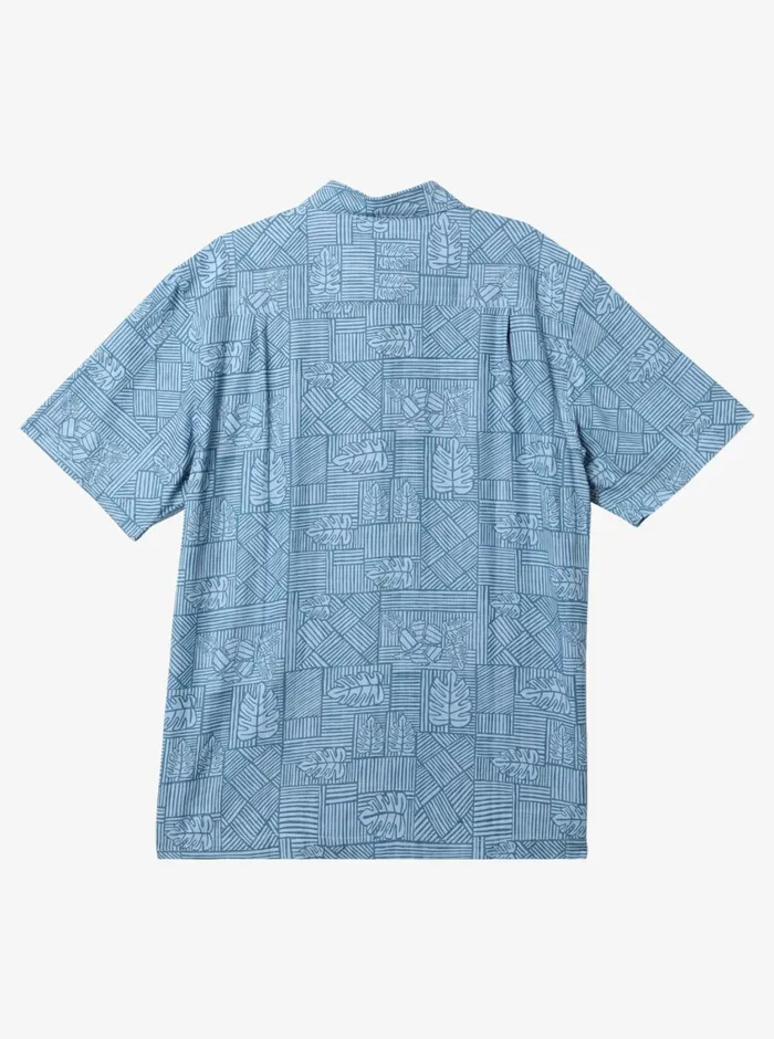 Quiksilver Amazed Palm Woven Shirt Seaport Amazed Palm MensWaterman Shirts and Polos Quiksilver Amazed Palm Woven Shirt Seaport Amazed Palm MensWaterman Shirts and Polos