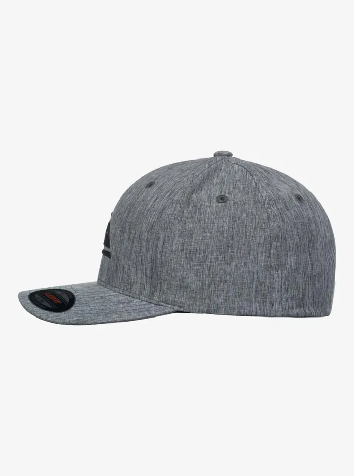 Quiksilver Amped Up Flexifit Hat Black Mens Hats Quiksilver Amped Up Flexifit Hat Black Mens Hats