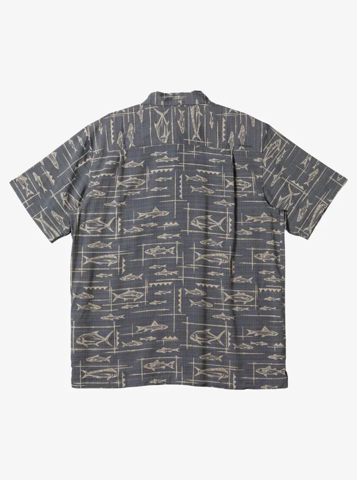 Quiksilver Bento Woven Shirt Bento Black MensWaterman Shirts and Polos Quiksilver Bento Woven Shirt Bento Black MensWaterman Shirts and Polos