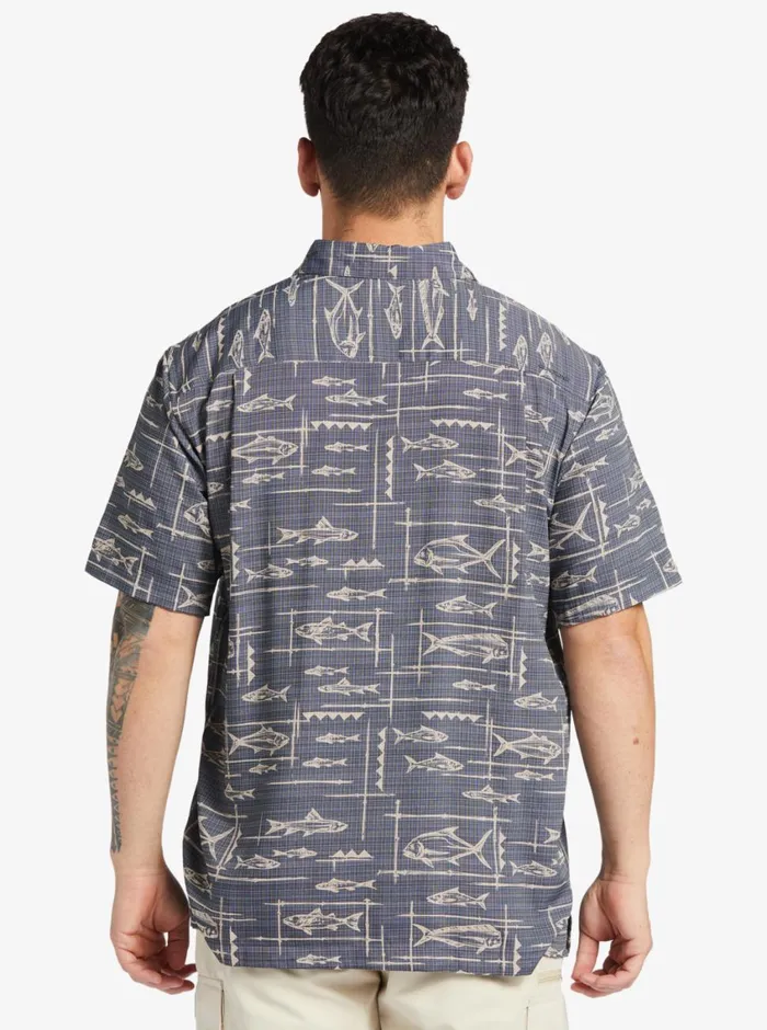 Quiksilver Bento Woven Shirt Bento Black MensWaterman Shirts and Polos Quiksilver Bento Woven Shirt Bento Black MensWaterman Shirts and Polos