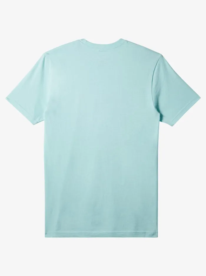 Quiksilver CA Funshine TShirt Pastel Turquoise Mens Tees Quiksilver CA Funshine TShirt Pastel Turquoise Mens Tees