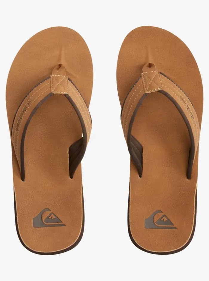 Quiksilver Carver Nubuck Sandals Tanpattern1 Mens Sandals Quiksilver Carver Nubuck Sandals Tanpattern1 Mens Sandals