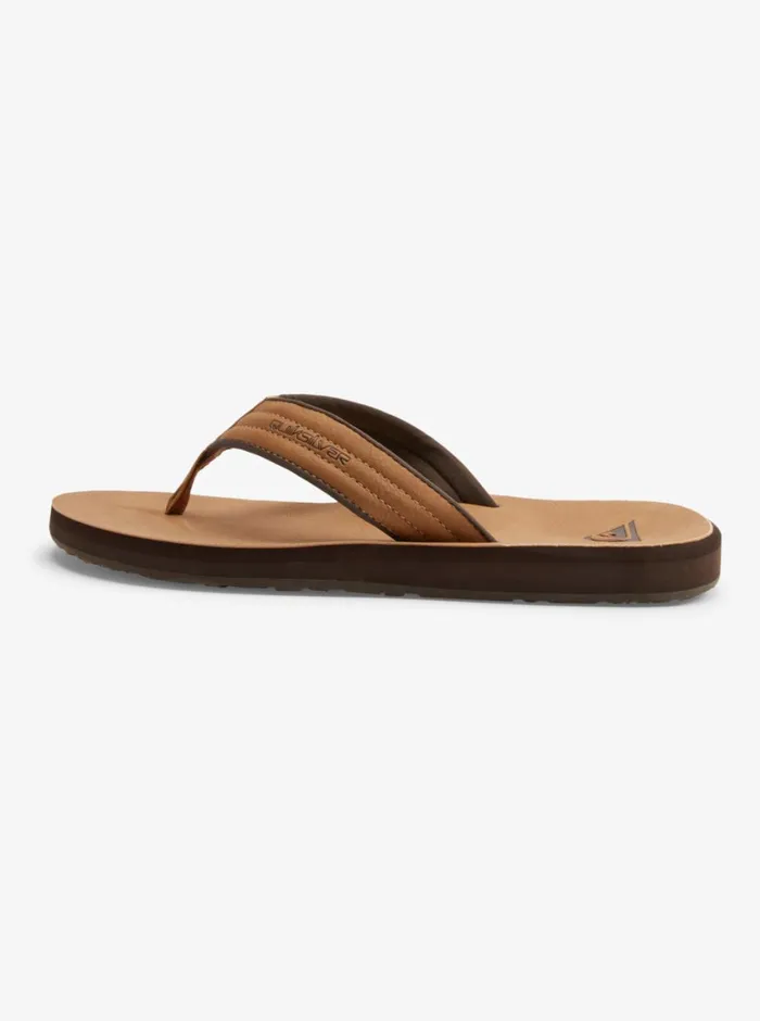 Quiksilver Carver Nubuck Sandals Tanpattern1 Mens Sandals Quiksilver Carver Nubuck Sandals Tanpattern1 Mens Sandals