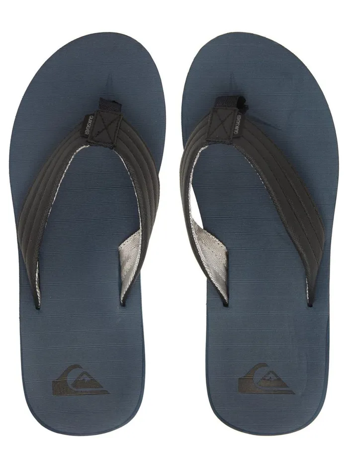 Quiksilver Carving Tropics Sandals Blackgreyblack Mens Sandals Quiksilver Carving Tropics Sandals Blackgreyblack Mens Sandals