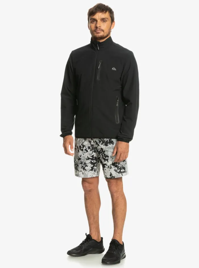 Quiksilver Cross Over Lightweight Jacket Black Mens Jackets Quiksilver Cross Over Lightweight Jacket Black Mens Jackets