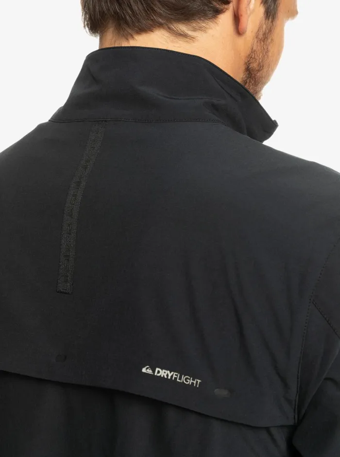 Quiksilver Cross Over Lightweight Jacket Black Mens Jackets Quiksilver Cross Over Lightweight Jacket Black Mens Jackets