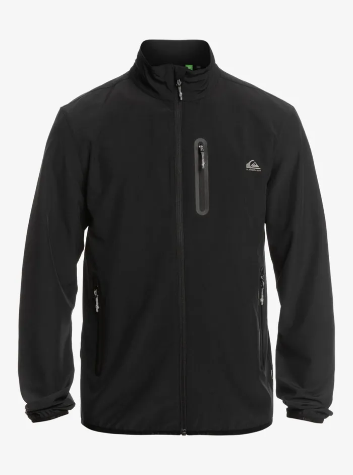 Quiksilver Cross Over Lightweight Jacket Black Mens Jackets Quiksilver Cross Over Lightweight Jacket Black Mens Jackets