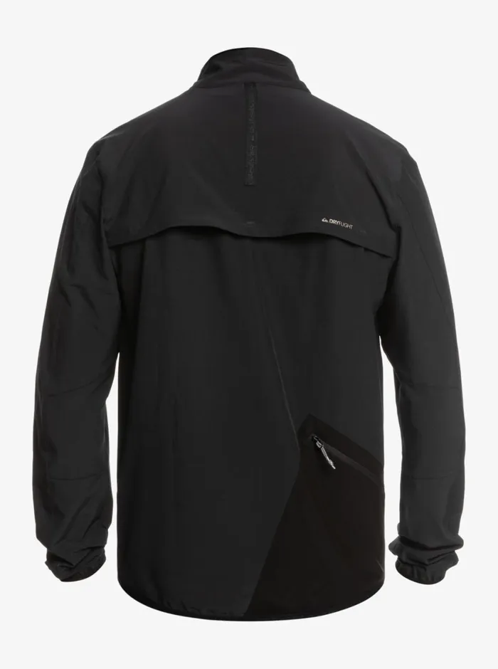 Quiksilver Cross Over Lightweight Jacket Black Mens Jackets Quiksilver Cross Over Lightweight Jacket Black Mens Jackets