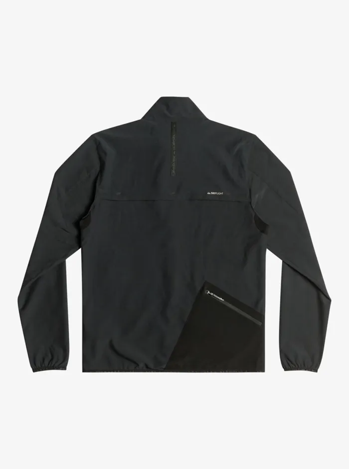 Quiksilver Cross Over Lightweight Jacket Black Mens Jackets Quiksilver Cross Over Lightweight Jacket Black Mens Jackets