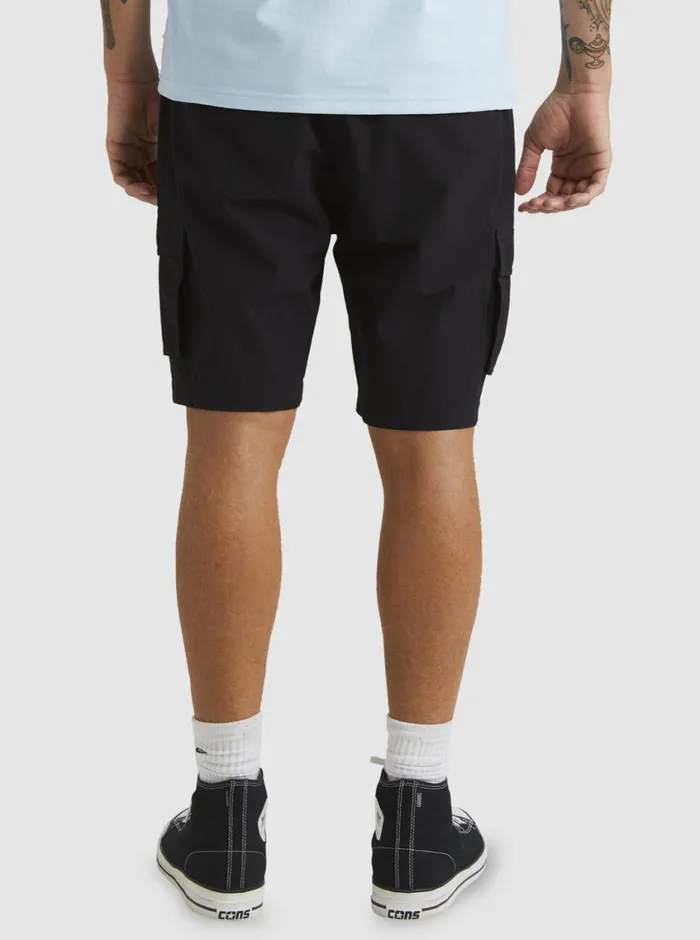 Quiksilver Equalizer 20034 Cargo Walk Shorts Black Mens Shorts and Amphibians Quiksilver Equalizer 20034 Cargo Walk Shorts Black Mens Shorts and Amphibians