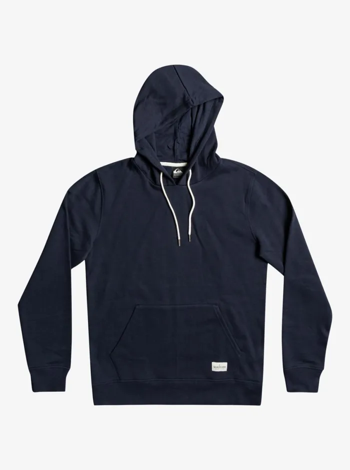 Quiksilver Essentials Organic Solid Hoodie Navy Blazer Mens Sweatshirts and Hoodies Quiksilver Essentials Organic Solid Hoodie Navy Blazer Mens Sweatshirts and Hoodies