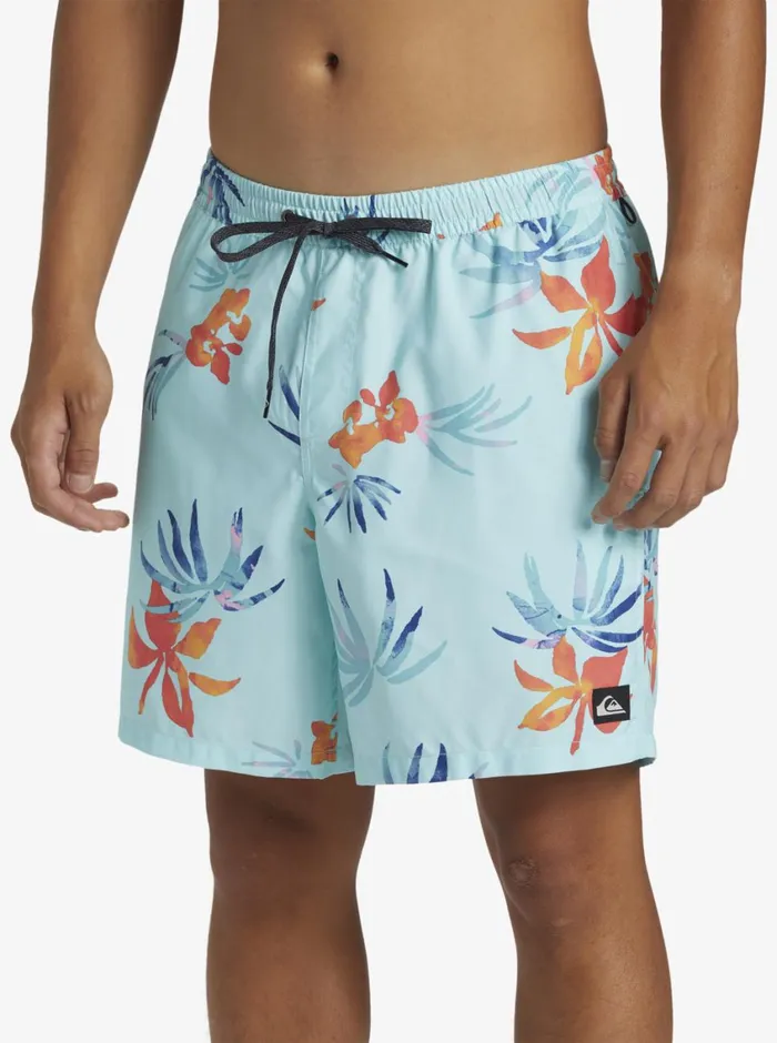 Quiksilver Everyday Mix Volley 17034 Elastic Waist Shorts Limpet Shell Mens Elastic Waist Quiksilver Everyday Mix Volley 17034 Elastic Waist Shorts Limpet Shell Mens Elastic Waist