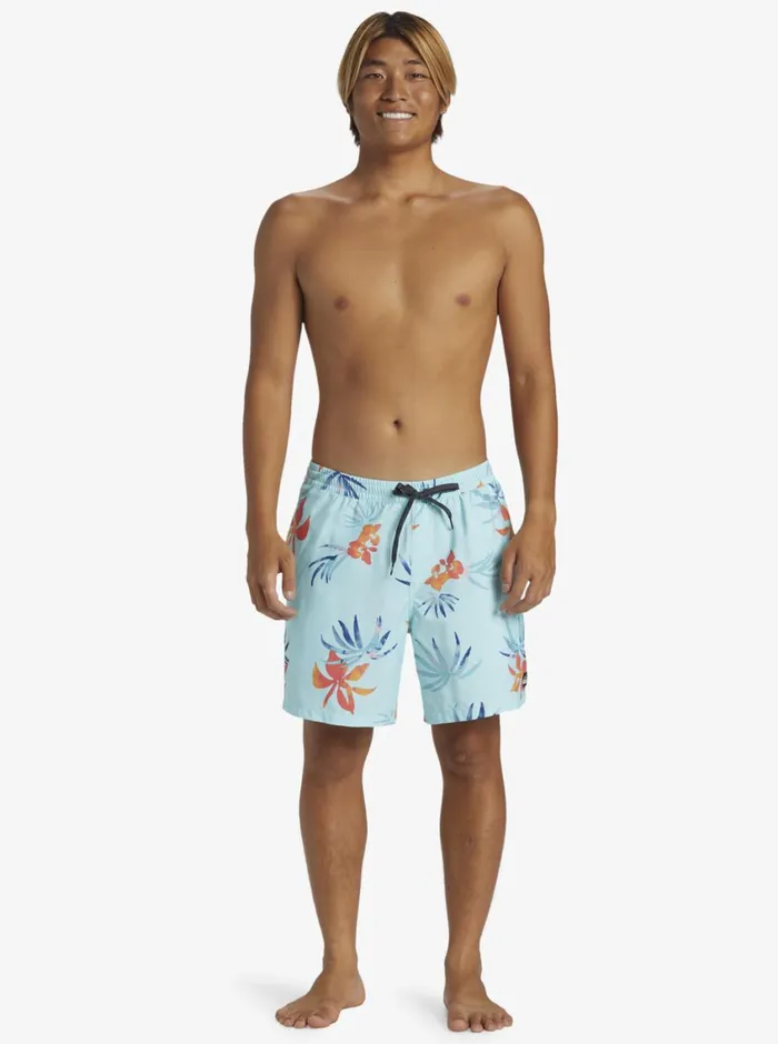Quiksilver Everyday Mix Volley 17034 Elastic Waist Shorts Limpet Shell Mens Elastic Waist Quiksilver Everyday Mix Volley 17034 Elastic Waist Shorts Limpet Shell Mens Elastic Waist