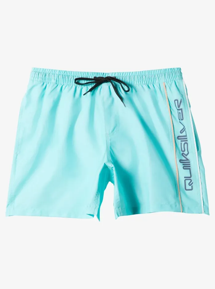 Quiksilver Everyday Vert 16034 Volleys Blue Radiance Mens Elastic Waist